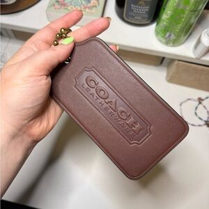 Coach XL extra large hang tag